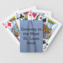 customised playing cards-St. Louis Arch