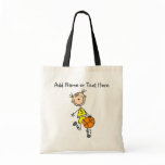 Customised  Stick Girl Basketball Bag