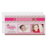 Customised Sweet Valentine's Day Two-Photo Card: 2 photo cards