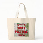 Customised Your Dog's Photo Canvas Bags