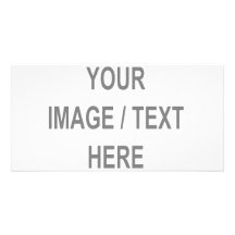 Customised Your Image-Text Here Picture Card