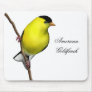 Customizable American Goldfinch Mousepad