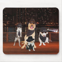 Customizable Blues Pets Mouse Pad