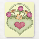 Customizable Country Flowers - Great Gift Idea Mouse Pads
