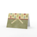Customizable Holiday Card w/Bow