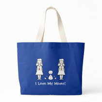 Customizable LGBT 2 Moms & Baby bags