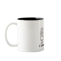 Customizable LGBT 2 Moms & Baby mugs