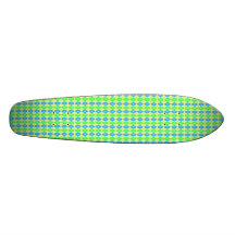 Customizable Retro Ovals Skate Decks