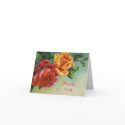Customizable Vintage Roses Card.  Add Your Text