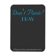 Customize Me! Agrainofmustardseed.com Photo Magnet