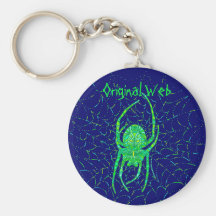 Customize This Original Web Spider Key Ring Keychain