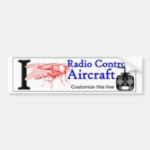 Customize Your Radio Control Bumper Sticker