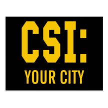 CUSTOMIZEABLE CSI Products Postcard
