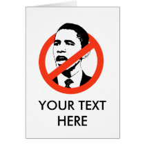 CUSTOMIZED ANTI-OBAMA SLOGAN