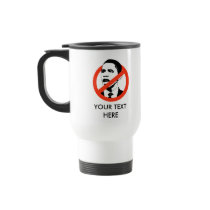 CUSTOMIZED ANTI-OBAMA SLOGAN MUG