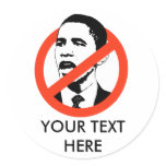 CUSTOMIZED ANTI-OBAMA SLOGAN