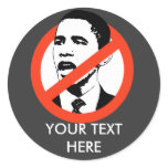 CUSTOMIZED ANTI-OBAMA SLOGAN