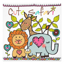 Customized Cute Safari Birthday Invitation invitations