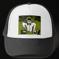 cut dj drawing graff hats