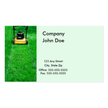 Cut The Grass Business Card