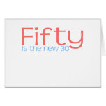 Cute, "50 is the new 30" cards