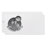 Cute, "50th Anniversary" design Customized Photo Card