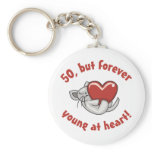 Cute 50th Birthday Gifts Keychains