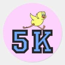 Cute 5K Sticker