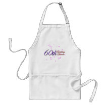 Cute, "60th Birthday Queen" Aprons