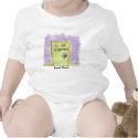 Cute ADOORable Cartoon Funny Baby Onesies t-shirts