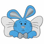 Cute Adorable Bunny Rabbit Angel embroidered shirts