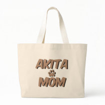 Cute Akita Canvas Bag