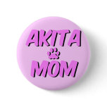 Cute Akita Buttons