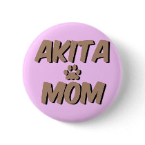 Cute Akita Buttons