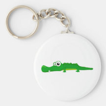 Cute alligator keychain