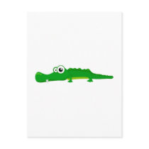 Cute alligator post cards