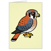 Cute American Kestrel Greeting Card