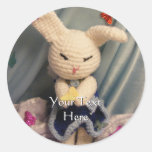 Cute Amigurumi Bunny Rabbit Stickers