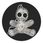 Cute Amigurumi Voodoo Doll stickers