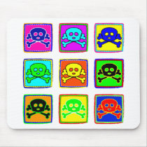 Cute and Colourful Skulls