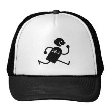 Cute and funny marathon mesh hat