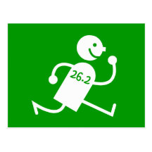 Cute and funny marathon post cards