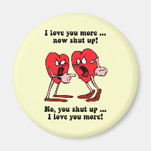 Cute and funny Valentine's Day Fridge Magnets