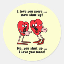 Cute and funny Valentine's Day Sticker