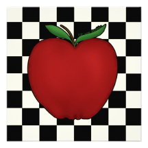 Cute Apple Invitations
