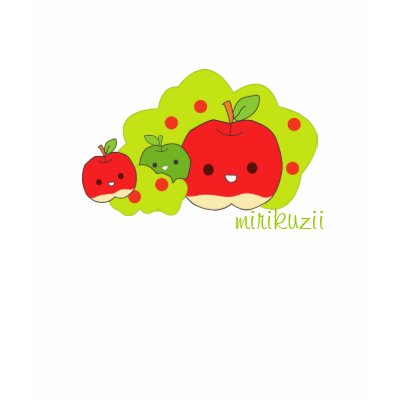 Cute apples shirt by mirikuzii