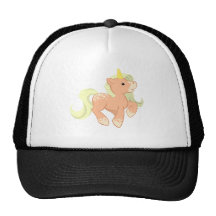 Cute Apricot Unicorn Hat
