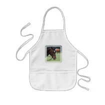 Cute Arabian Horse Children's Apron