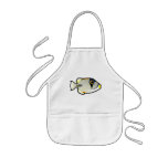 Cute Arabian Picassofish Apron