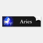 Cute Aries Zodiac Bumper Stickers